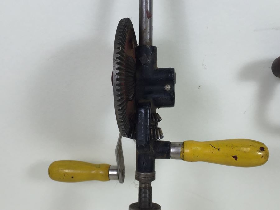 Pair Of Vintage Hand Drills Miller Falls Tools No. 120B And Fray No. 112 [Photo 4]