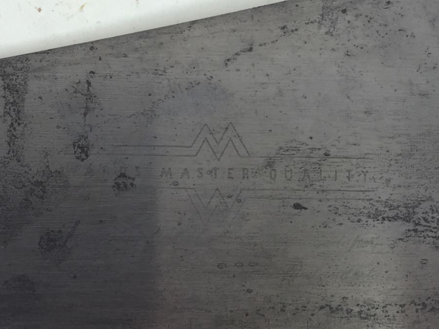 Vintage Montgomery Wards Master Quality Hand Saw [Photo 4]