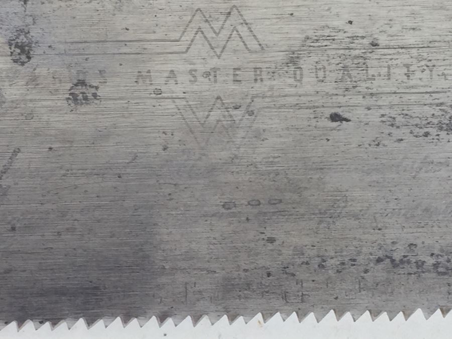 Vintage Montgomery Wards Master Quality Hand Saw [Photo 7]
