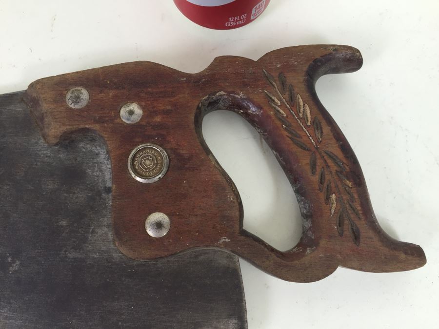 Vintage Disston Keystone K-3 Saw [Photo 2]