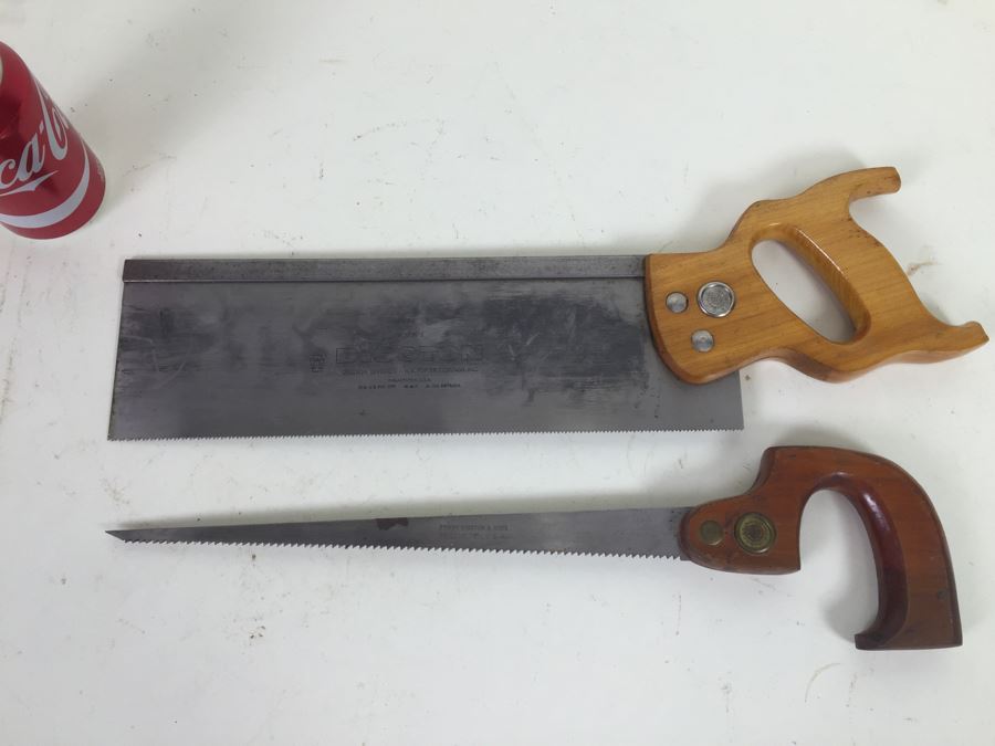 Vintage Disston Keystone K-1 Saw And Henry Disston & Sons Saw Philadelphia, U. S. A. [Photo 1]