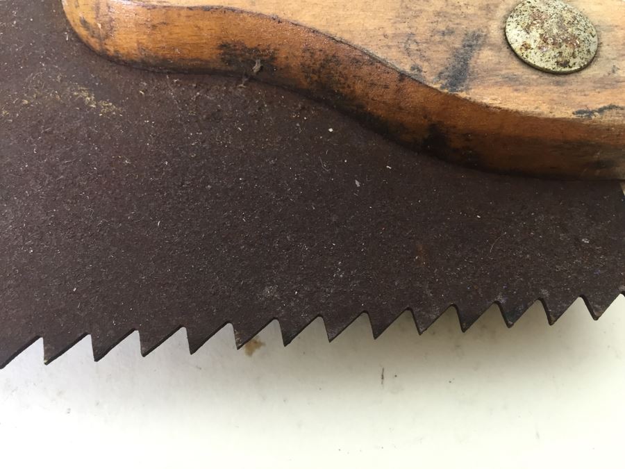 Pair Of Vintage Disston Saws [Photo 7]