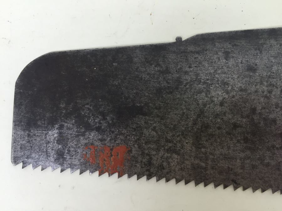 Pair Of Vintage Disston Saws [Photo 8]