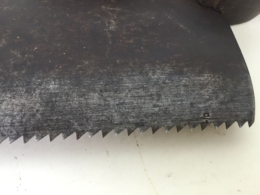 Pair Of Vintage Disston Saws [Photo 4]