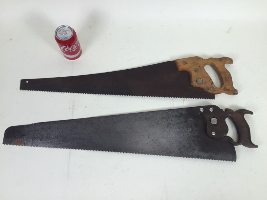 Pair Of Vintage Disston Saws [Photo 1]
