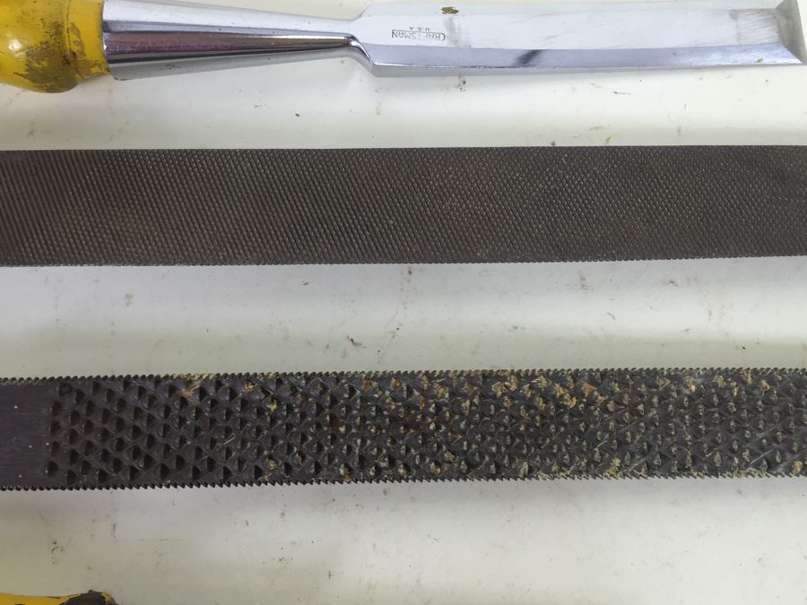 Vintage Tools Woodworking Wood Carving Hand Tools Lot Craftsman Stanley More [Photo 6]