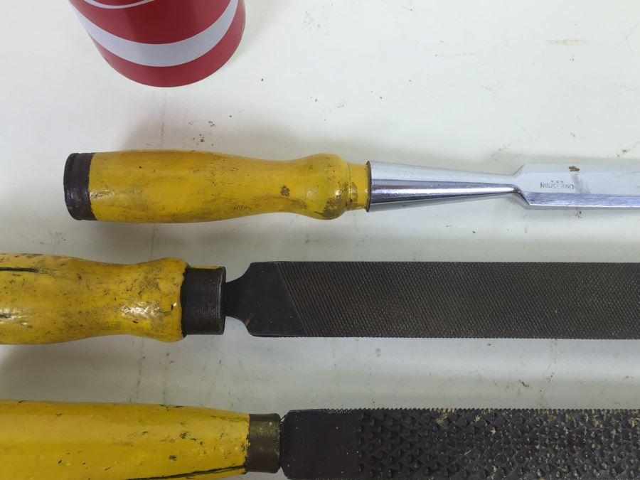 Vintage Tools Woodworking Wood Carving Hand Tools Lot Craftsman Stanley More [Photo 5]