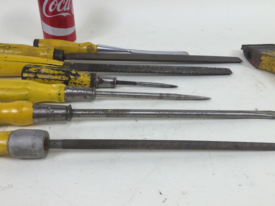 Vintage Tools Woodworking Wood Carving Hand Tools Lot Craftsman Stanley More [Photo 11]