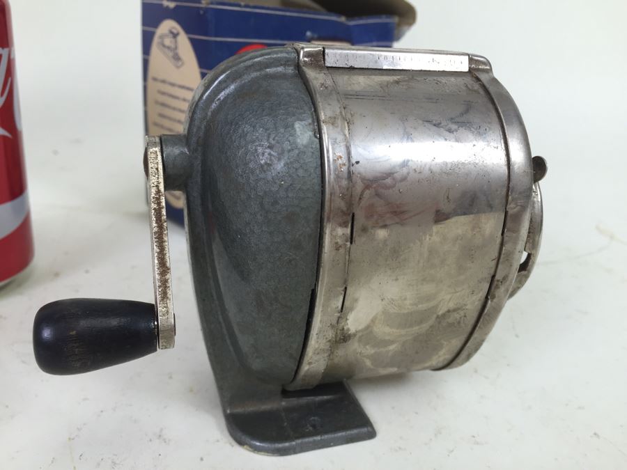 Apsco Giant Pencil Sharpener Boston KS With Box