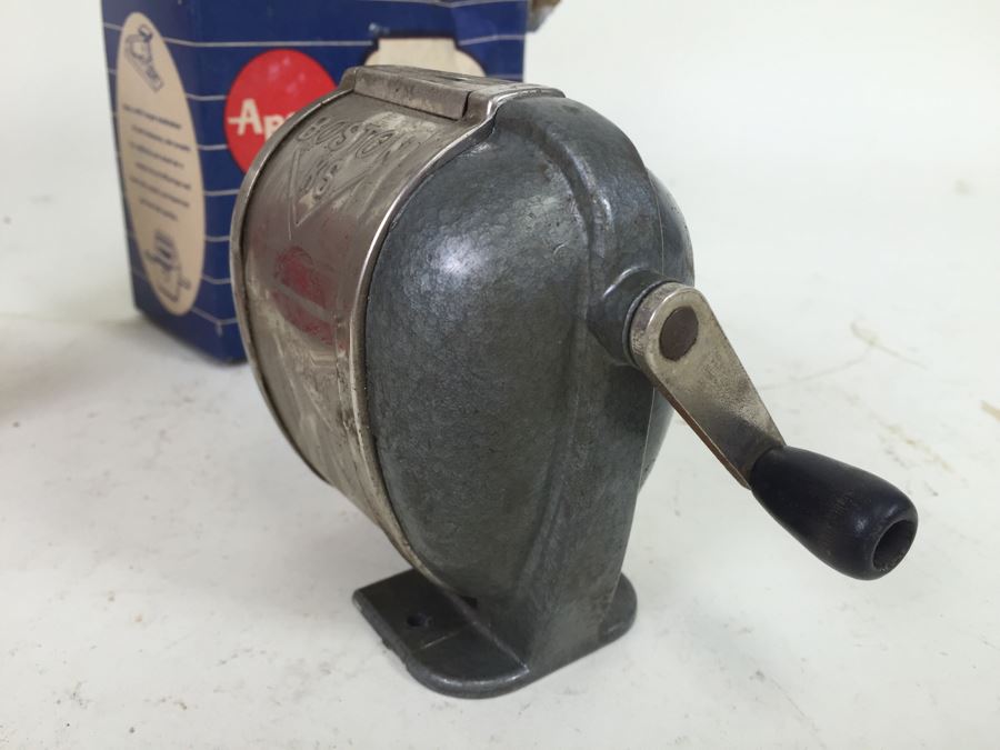 Apsco Giant Pencil Sharpener Boston KS With Box [Photo 6]