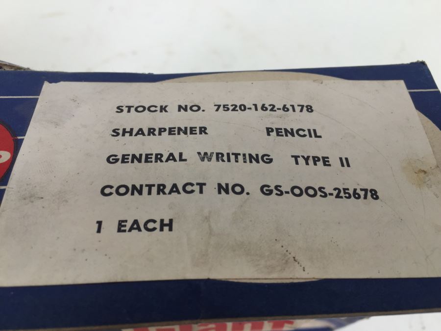 Apsco Giant Pencil Sharpener Boston KS With Box [Photo 5]