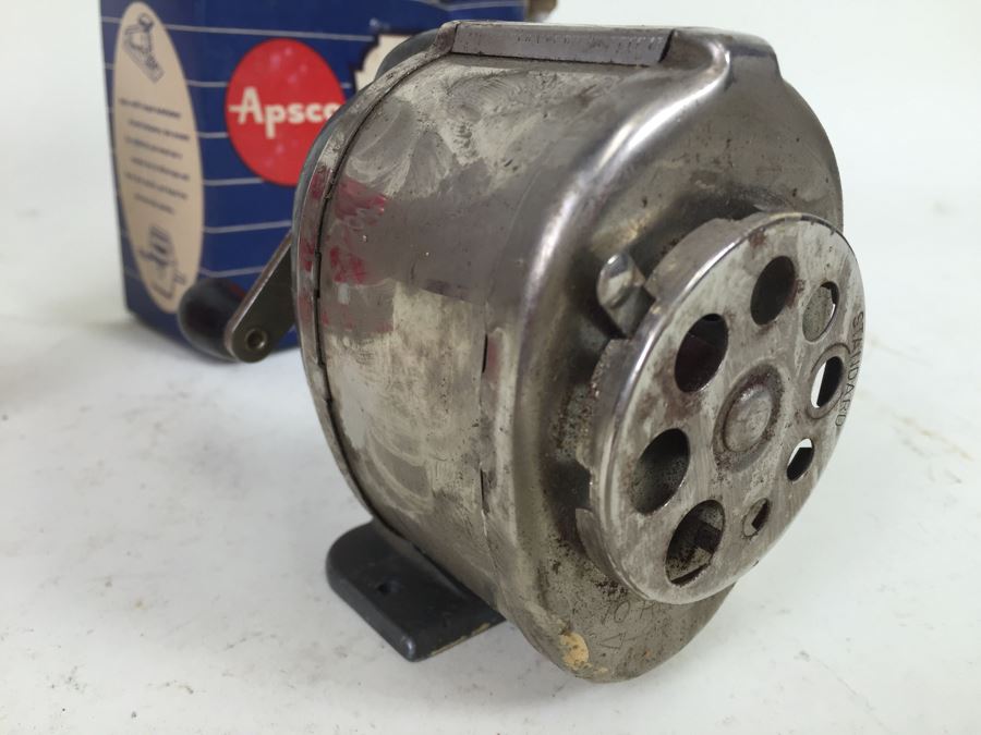 Apsco Giant Pencil Sharpener Boston KS With Box [Photo 8]