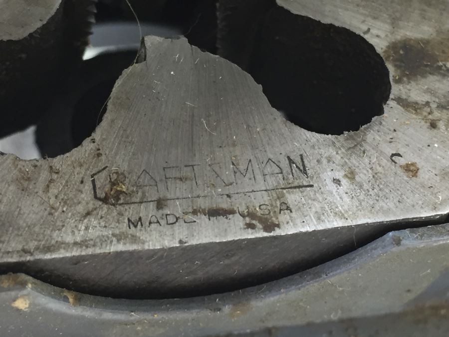 Vintage Craftsman Pipe Threader Tool Square Dies [Photo 10]