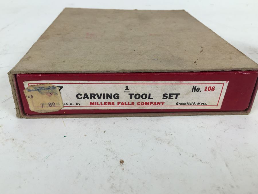 Miller Falls Tools No. 106 Carving Tool Set [Photo 4]
