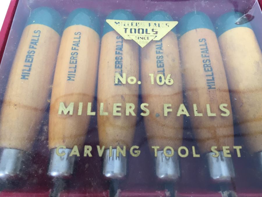 Miller Falls Tools No. 106 Carving Tool Set [Photo 2]