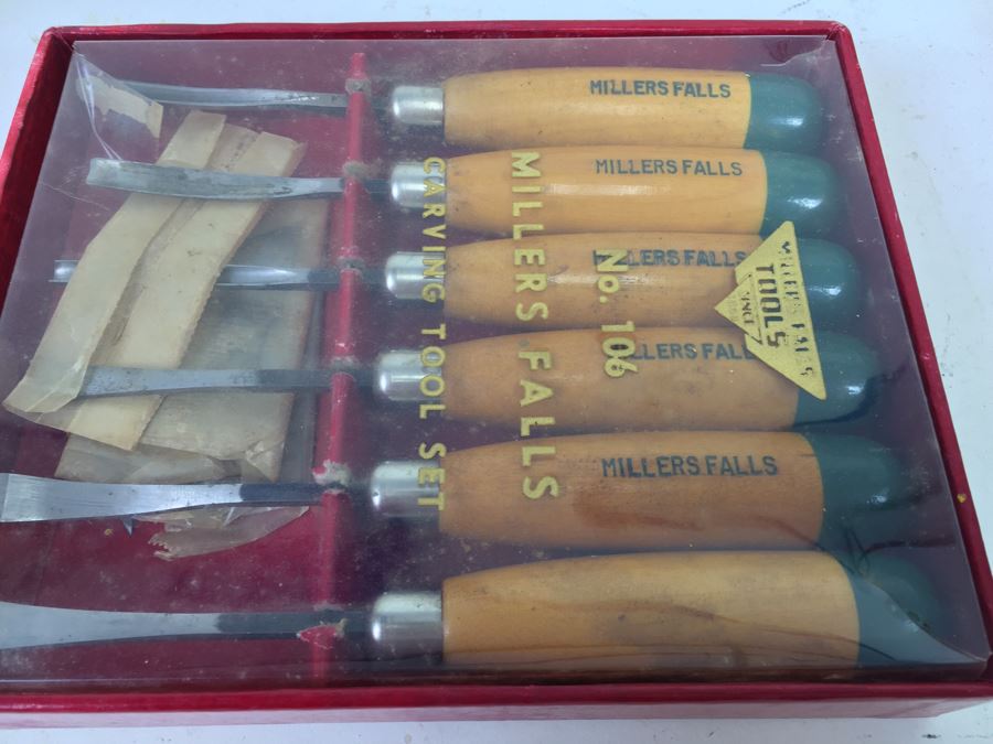Miller Falls Tools No. 106 Carving Tool Set [Photo 3]