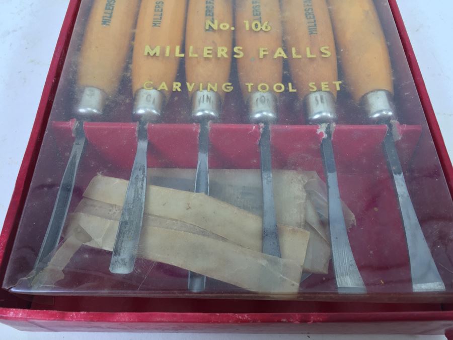 Miller Falls Tools No. 106 Carving Tool Set [Photo 6]