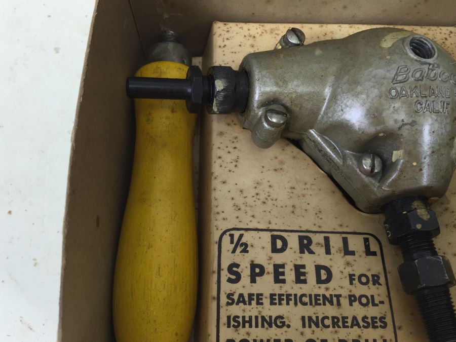 Babco Right Angle Drive For 1/4' Electric Drills With Box [Photo 7]