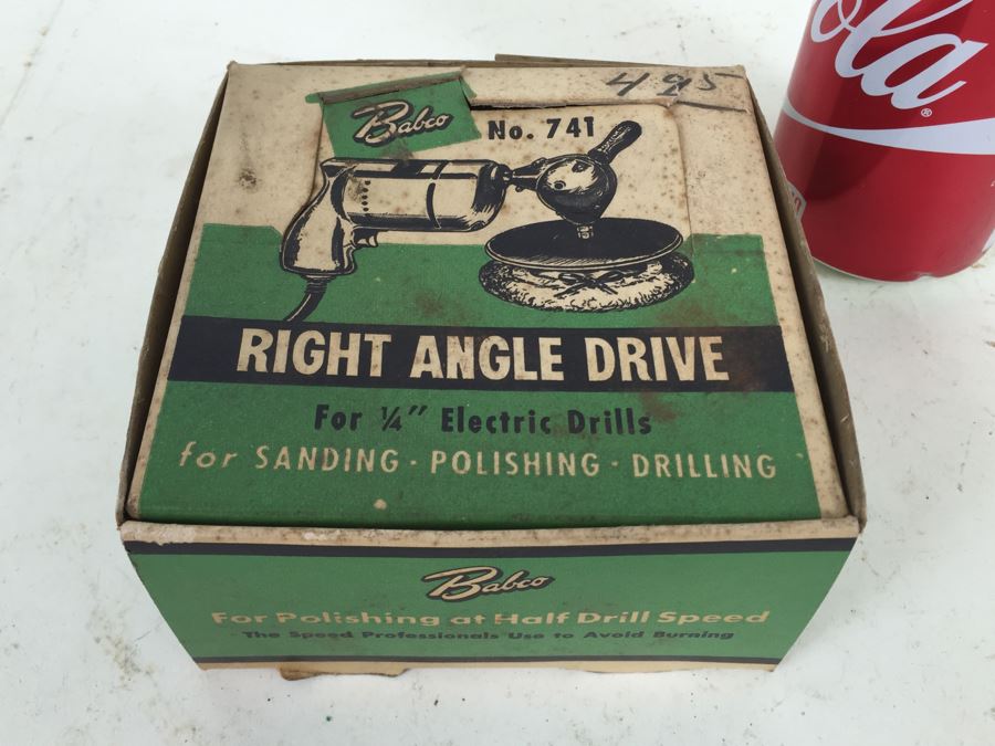 Babco Right Angle Drive For 1/4' Electric Drills With Box [Photo 5]