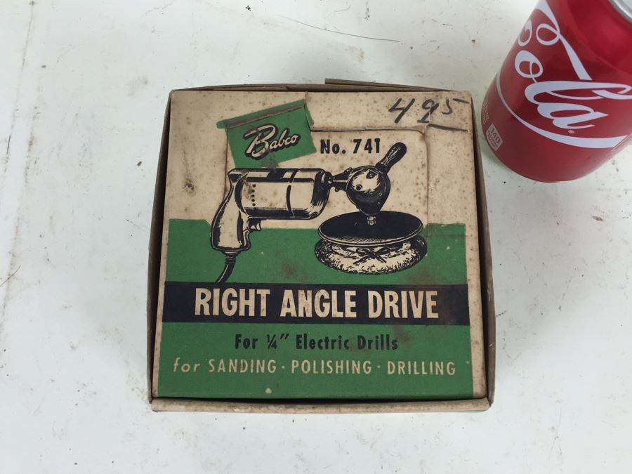 Babco Right Angle Drive For 1/4' Electric Drills With Box [Photo 4]