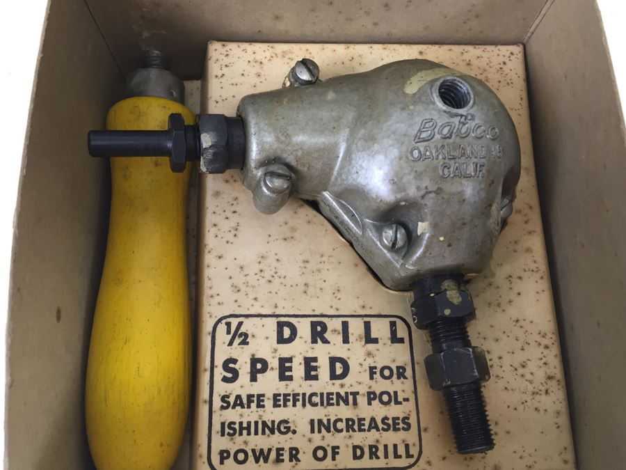 Babco Right Angle Drive For 1/4' Electric Drills With Box [Photo 6]