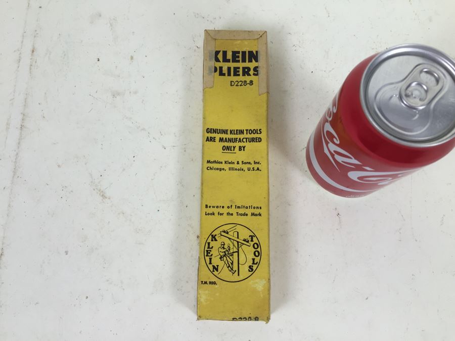 Klein Pliers D228-8 With Box Klein Tools [Photo 1]