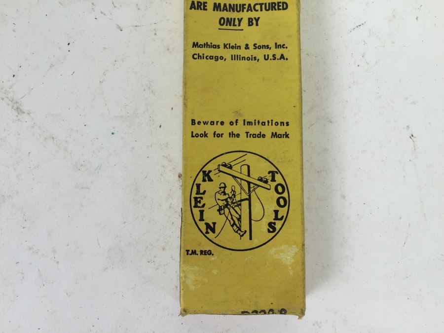 Klein Pliers D228-8 With Box Klein Tools [Photo 5]