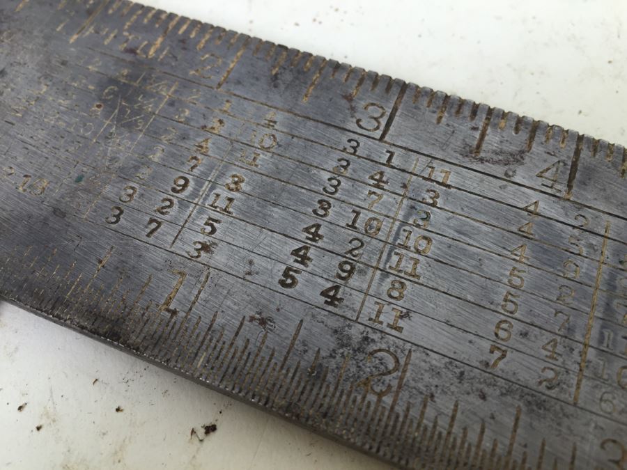 Pair Of Framing Squares Red One Is Stanley No. R100C [Photo 6]