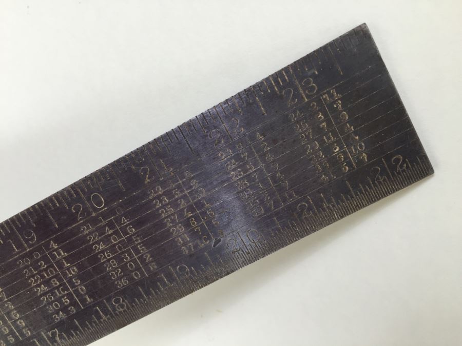 Pair Of Framing Squares Red One Is Stanley No. R100C [Photo 8]