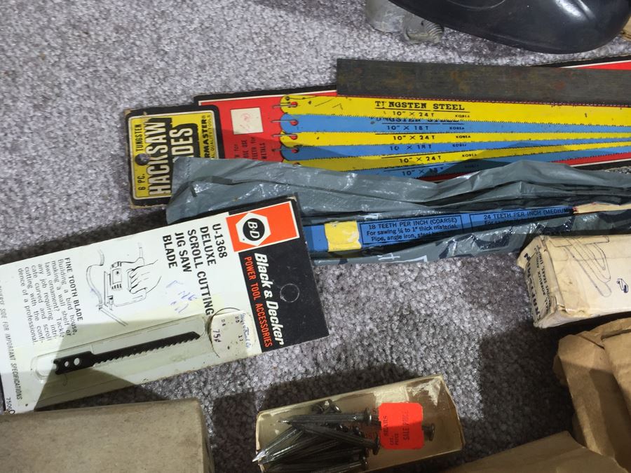 Huge Lot Of Various Tools And Hardware Plus Vintage Bike Seat [Photo 24]