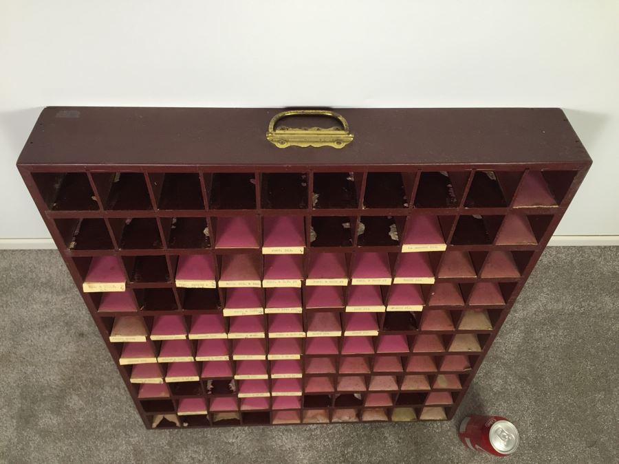 Vintage Wooden Storage Box [Photo 6]