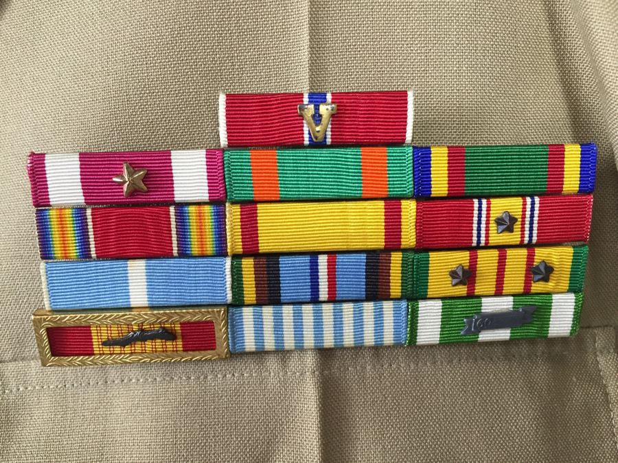 U.S.M.C. Colonel Military Uniforms And Ribbons
