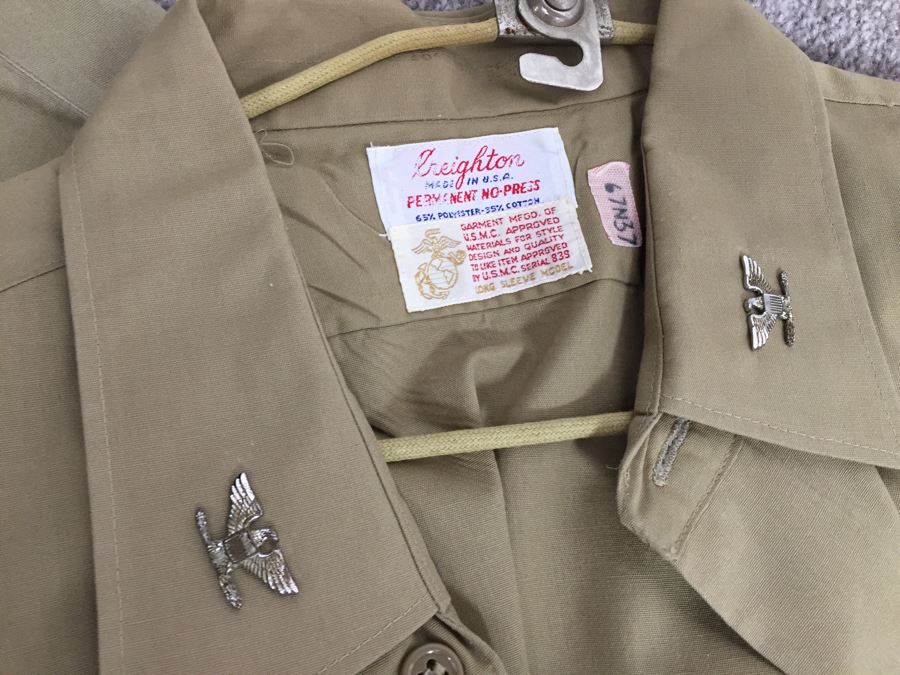 U.S.M.C. Colonel Military Uniforms And Ribbons [Photo 13]