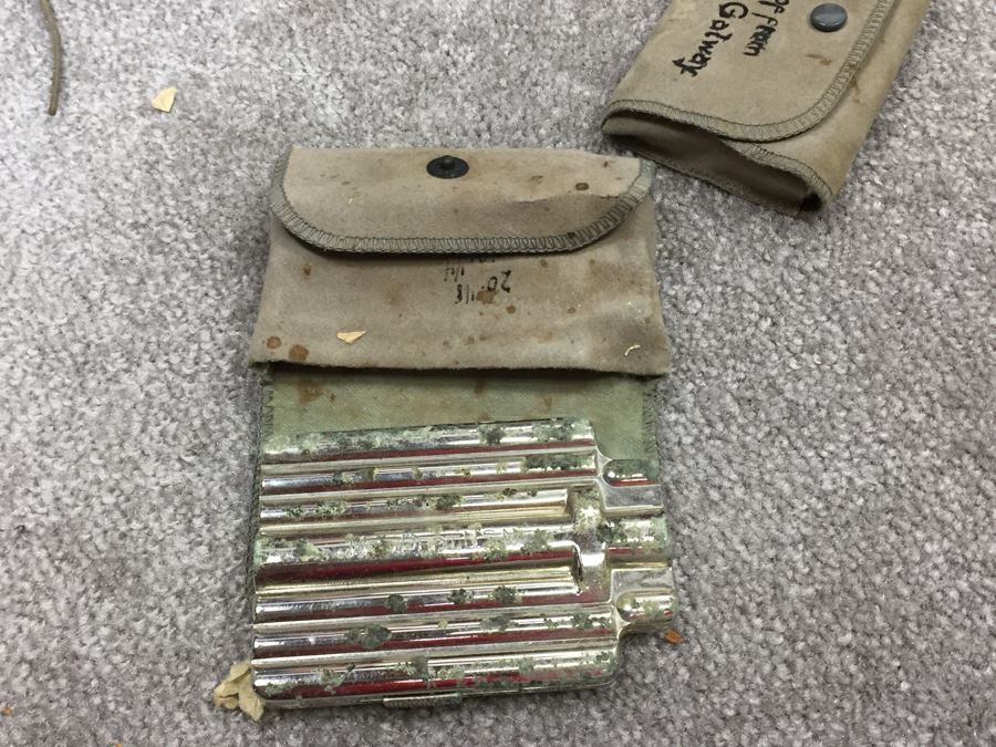 Historical World War II Military Medical Trunk With Japanese Writing Filled With Medical Supplies And Accessories Including Japanese Drugs [Photo 109]