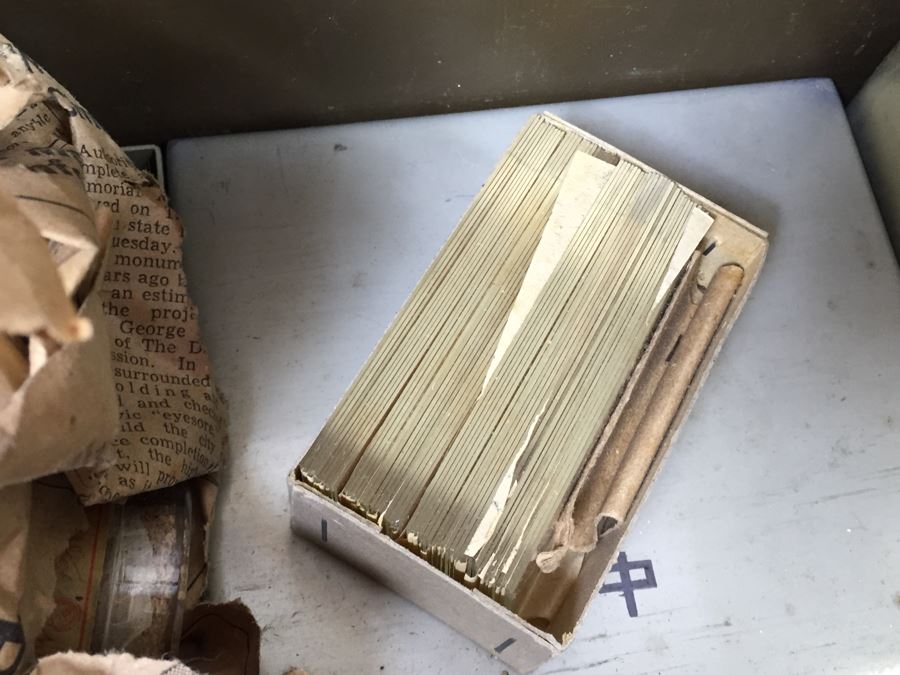 Historical World War II Military Medical Trunk With Japanese Writing Filled With Medical Supplies And Accessories Including Japanese Drugs [Photo 93]