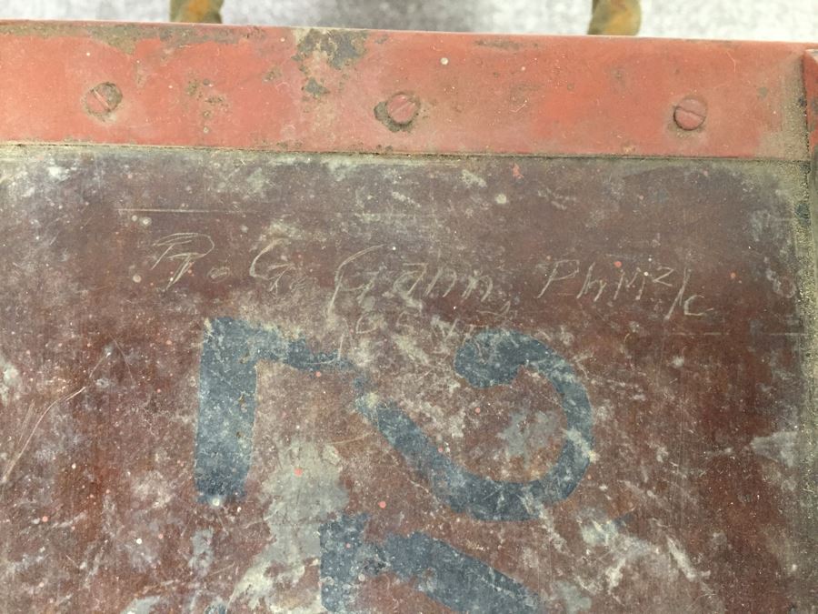 Historical World War II Military Medical Trunk With Japanese Writing Filled With Medical Supplies And Accessories Including Japanese Drugs [Photo 9]