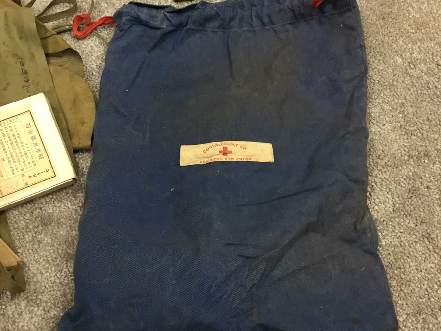 Historical World War II Military Medical Trunk With Japanese Writing Filled With Medical Supplies And Accessories Including Japanese Drugs [Photo 102]