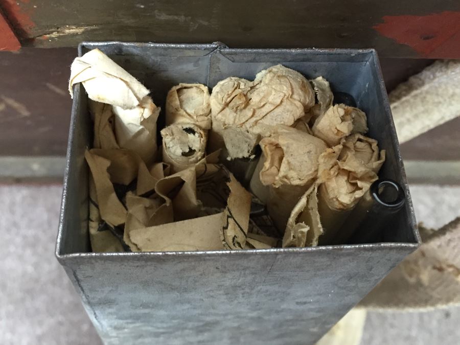 Historical World War II Military Medical Trunk With Japanese Writing Filled With Medical Supplies And Accessories Including Japanese Drugs [Photo 46]