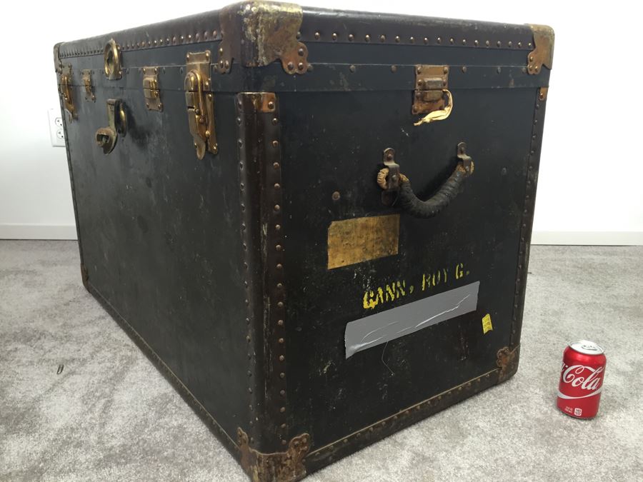 Vintage Hartmann Steamer Trunk Racine, WI [Photo 8]