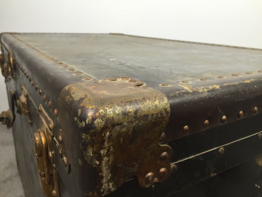 Vintage Hartmann Steamer Trunk Racine, WI [Photo 12]
