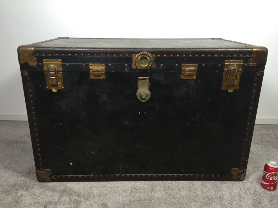 Vintage Hartmann Steamer Trunk Racine, WI [Photo 4]