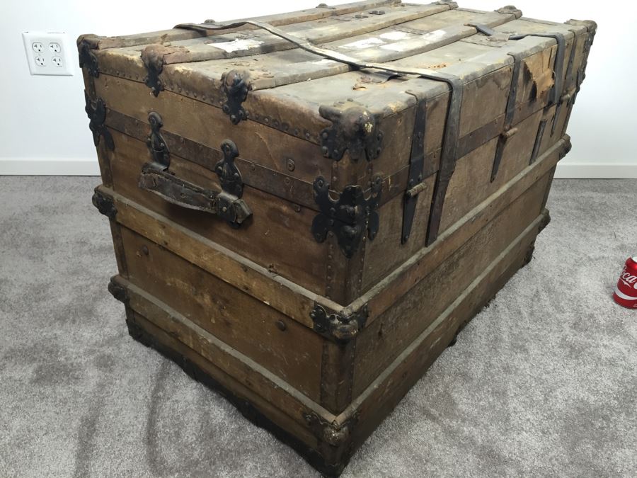 Vintage Steamer Trunk