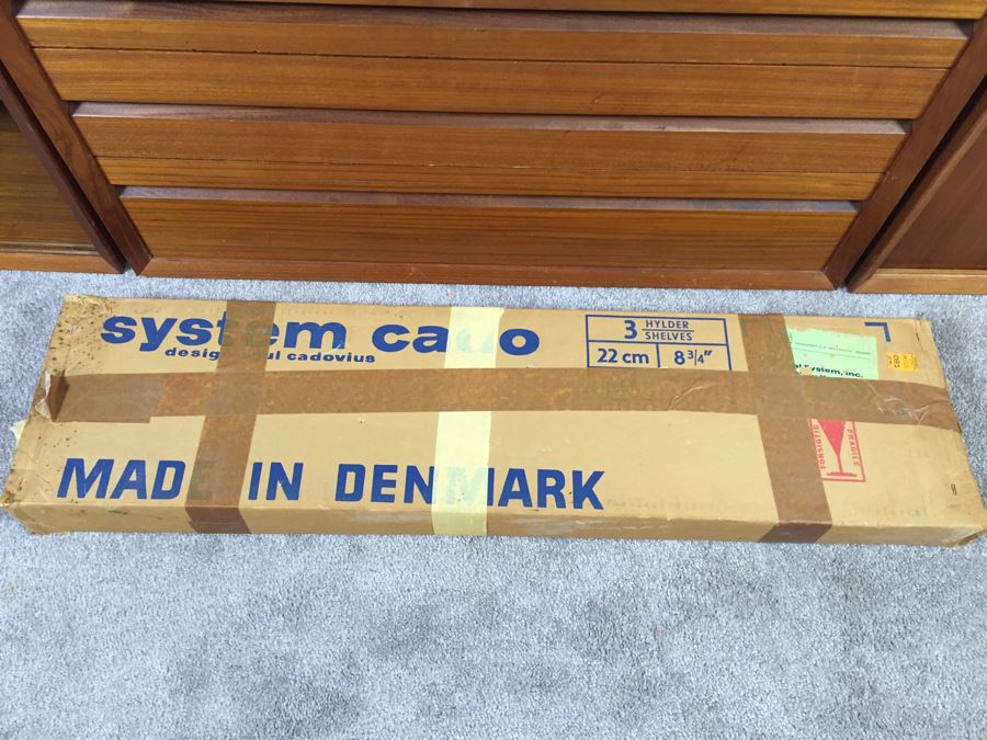 Danish Modern Mid-Century Teak Wall Unit By Poul Cadovius Cado System [Photo 3]