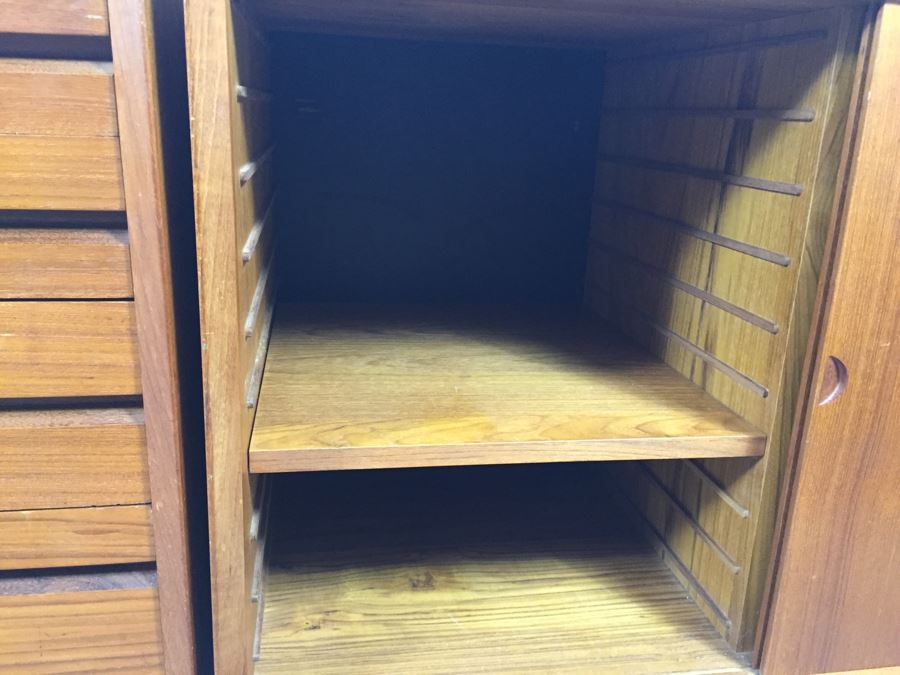 Danish Modern Mid-Century Teak Wall Unit By Poul Cadovius Cado System [Photo 28]