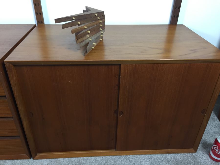 Danish Modern Mid-Century Teak Wall Unit By Poul Cadovius Cado System [Photo 25]