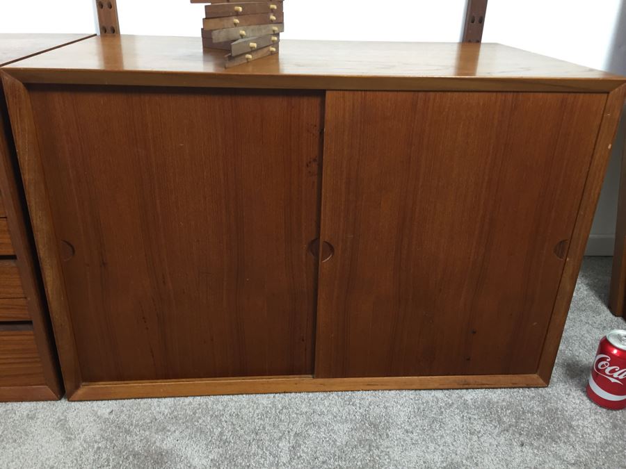 Danish Modern Mid-Century Teak Wall Unit By Poul Cadovius Cado System [Photo 24]