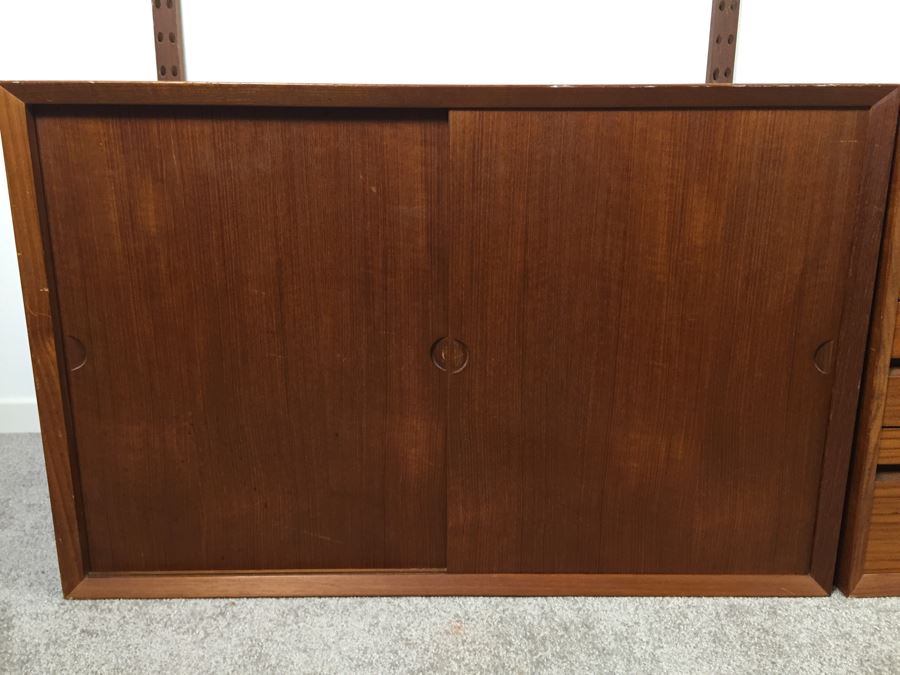 Danish Modern Mid-Century Teak Wall Unit By Poul Cadovius Cado System [Photo 12]