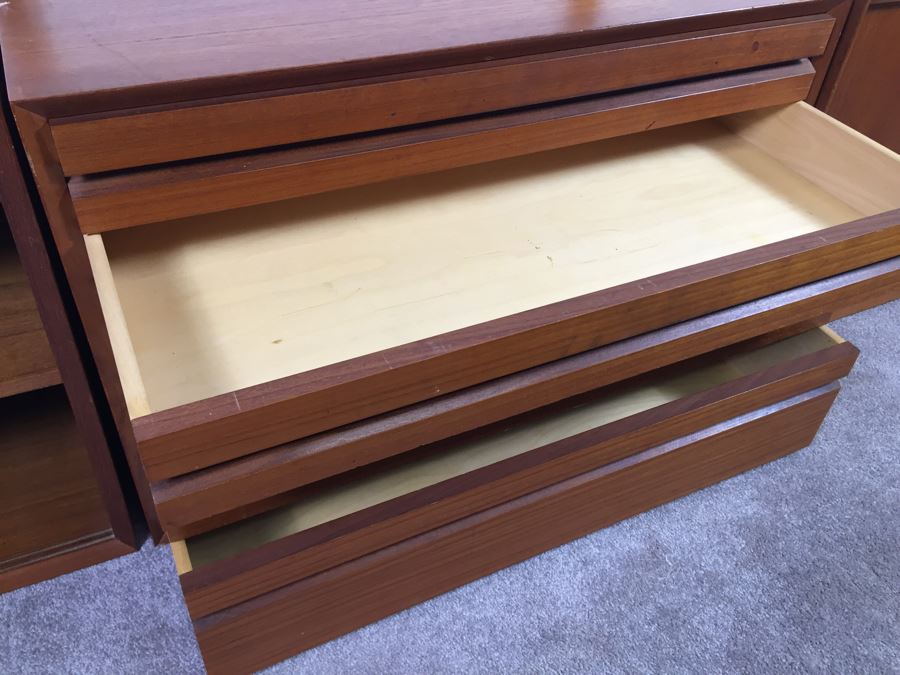 Danish Modern Mid-Century Teak Wall Unit By Poul Cadovius Cado System [Photo 11]