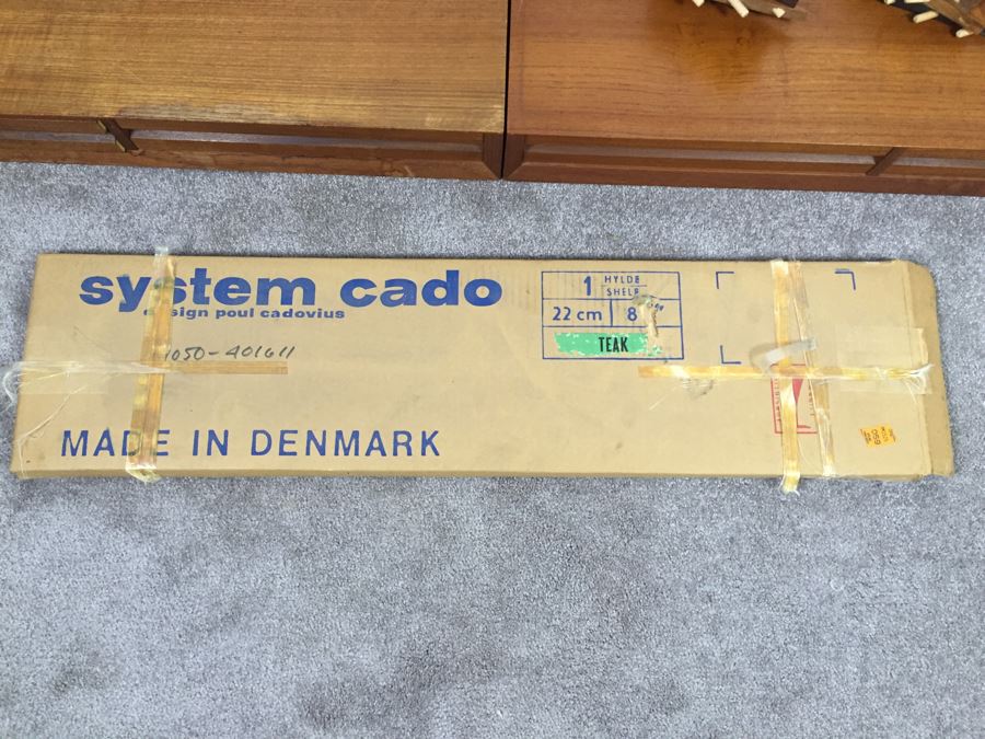 Danish Modern Mid-Century Teak Wall Unit Floating Desks And Shelves By Poul Cadovius Cado System [Photo 5]