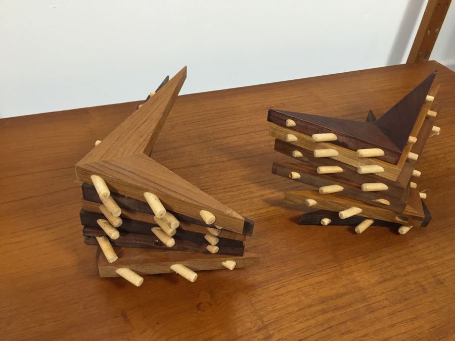 Danish Modern Mid-Century Teak Wall Unit Floating Desks And Shelves By Poul Cadovius Cado System [Photo 9]